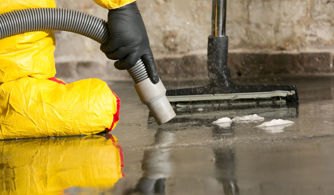 Sewage Backup Cleaning in Pensacola, FL (4180)